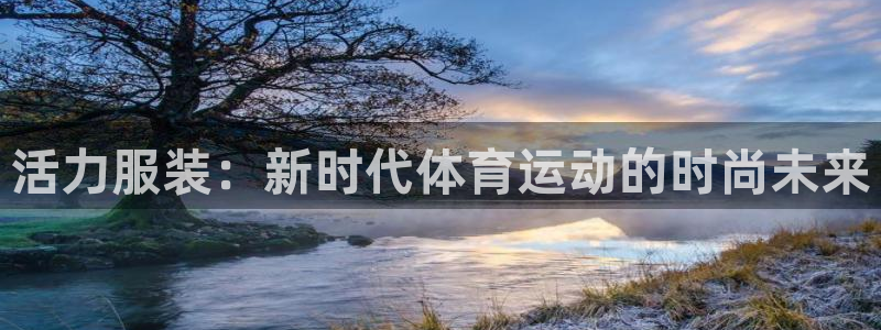 3377体育官方正版app娱乐下载：活力服装：新时代体育运动