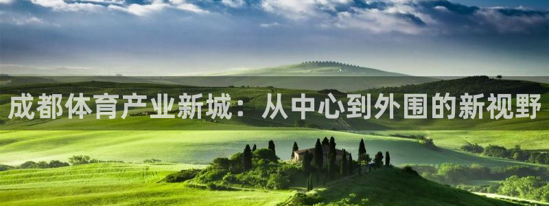 3377体育官方正版app新能源：成都体育产业新城：从中心到